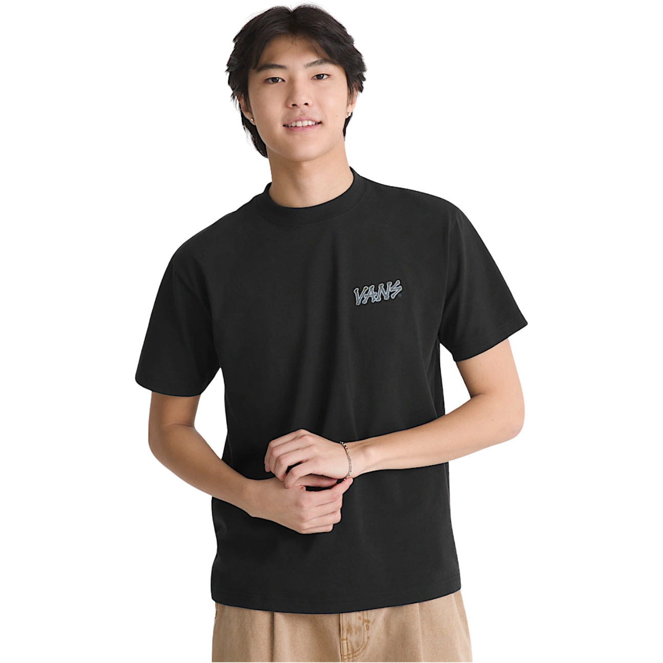 2026 Vans Mens V Bones T-Shirt VN000WU9BLK - Black